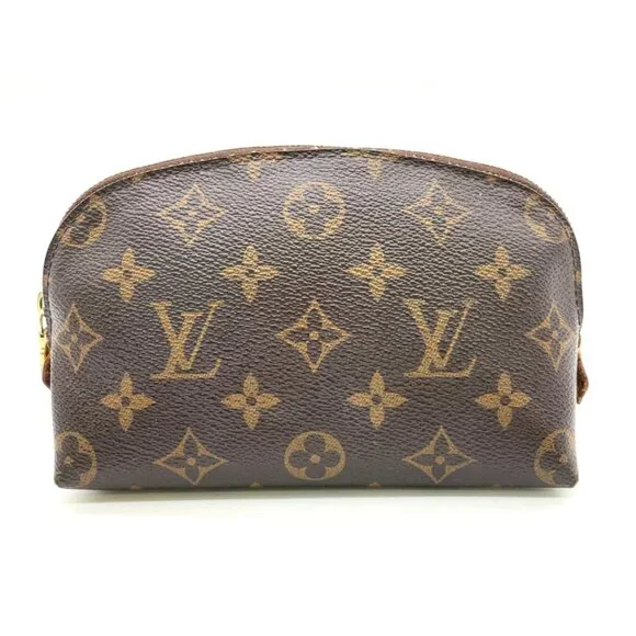 Authentic Louis Vuitton Monogram Pochette Cosmetic PM Pouch 96-122725 - Picture 2 of 16